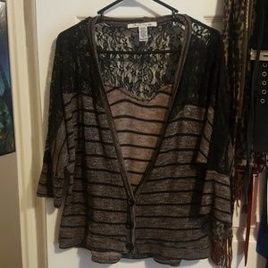 American Rag Cardigan Open Sweater